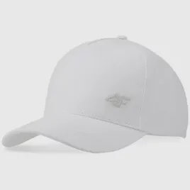 czapka-z-daszkiem-4f-dziecieca-kaszkietowka-sportowa-uniwersalna-biala