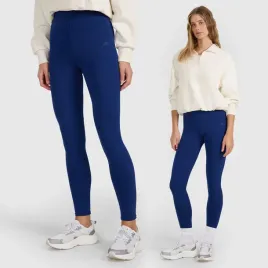 legginsy-damskie-4f-spodnie-dzianinowe-z-wysokim-stanem-basic-granatowe-xl