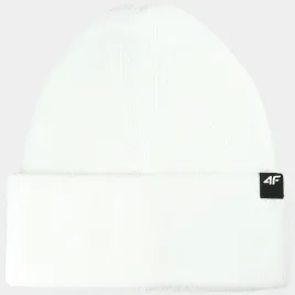 czapka-4f-zimowa-beanie-uniseks-kremowa-casual-basic-modna-uniwersalna