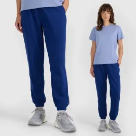 spodnie-damskie-4f-joggery-dresowe-sportowe-luzne-bawelna-granatowe-xl