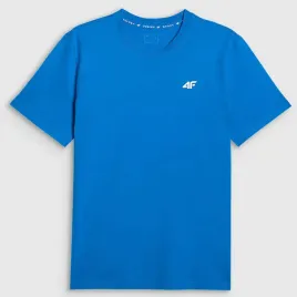 koszulka-meska-4f-t-shirt-basic-regular-bawelna-sportowa-niebieski-xl