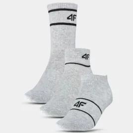 skarpety-uniseks-4f-sportowe-bawelna-szare-3-pak-4fwmm00usocu449-35-38