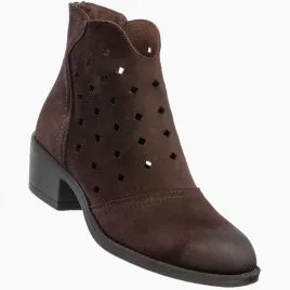 botki-damskie-ekozamsz-buty-na-obcasie-azurowe-kowbojki-czekoladowe-36