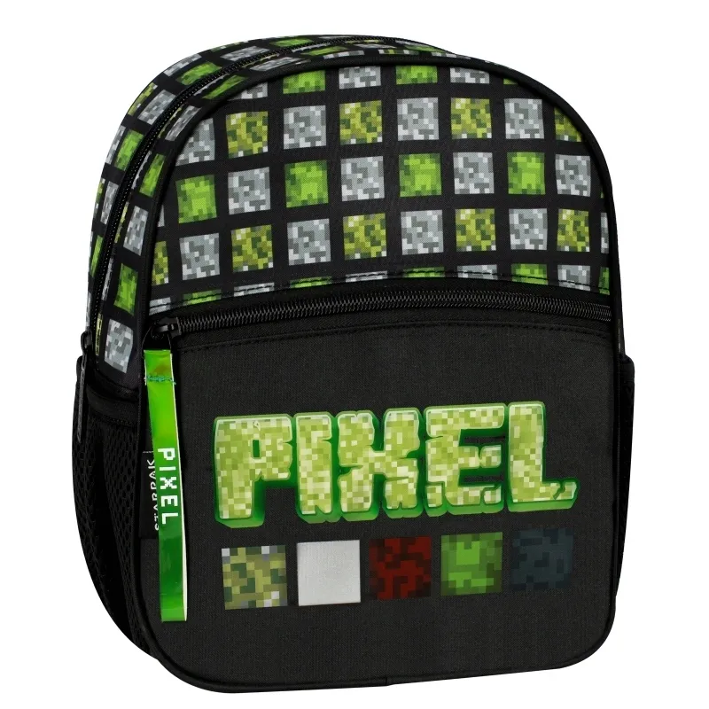 plecak-mini-pixel-zielony-starpak