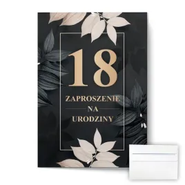zaproszenia-czarne-na-18-urodziny-z-koperta