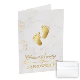 zaproszenia-na-chrzest-zlote-stopki