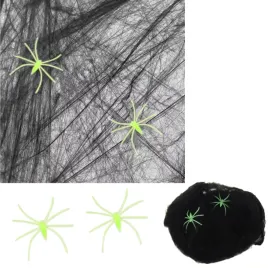 pajeczyna-dekoracja-halloween-pajak-fluorescencyjny