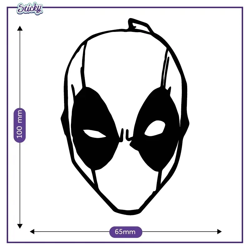 naklejka-na-auto-deadpool-10-cm-stan-nowy