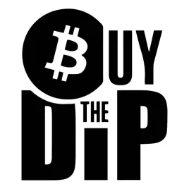 naklejka-na-auto-wodoodporna-bitcoin-buy-the-dip