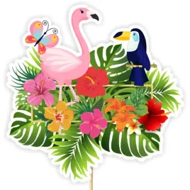 topper-papierowy-hello-aloha-20-cm