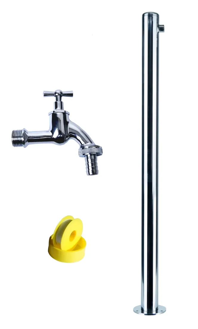 kran-ogrodowy-hydrant-100-cm-inox-slupek