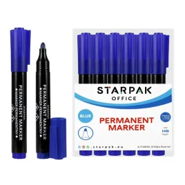 marker-permanentny-niebieski-starpak-12-szt-wodoodporny