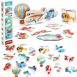 puzzle-cubika-15-elementow-samoloty-kartonowe-dla-dzieci-3