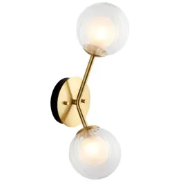 lampa-scienna-hampton-land-196691-lightand-szklane-kule-plisowane-mosiadz