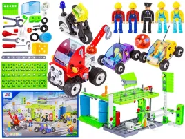 klocki-konstrukcyjne-miasto-340-el-pojazdy-stacja-benzynowa-auto-samoch