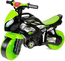 jezdzik-biegowy-technok-toys-czarno-zielony-z-dzwiekiem-3-lata