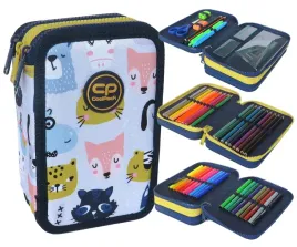 piornik-potrojny-z-wyposazeniem-coolpack-jumper-3-happy-animals