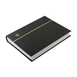 klaser-na-znaczki-64-biale-strony-leuchtturm-czarny