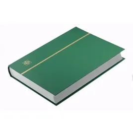 klaser-na-znaczki-64-biale-strony-leuchtturm-zielony