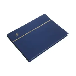 klaser-na-znaczki-leuchtturm-32-strony-niebieski-czarne-karty