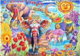 puzzle-edukacyjna-ukladanka-dla-dziecka-zestaw-kolorowe-slonie-gra-logiczna
