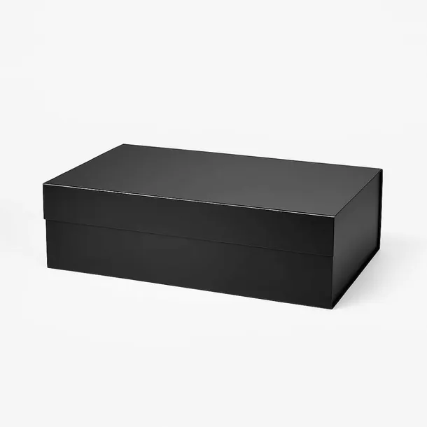 Czarne Pudełko Magnetyczne XL 50x34x14,5 cm – Przestronne Opakowanie