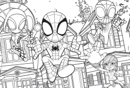 edukacyjna-ukladanka-zestaw-puzzli-puzzle-do-ukladania-dwustronne-spidey