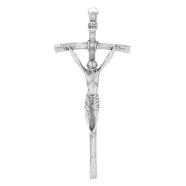 krzyz-wiszacy-papieski-nikiel-patyna-srebrny-27-cm