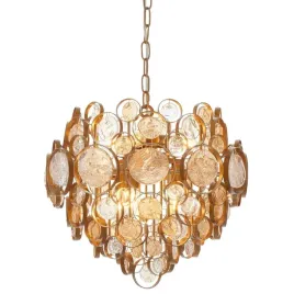 lampa-wiszaca-land-191989-lightand-monety-szklane-bursztynowe-zlota