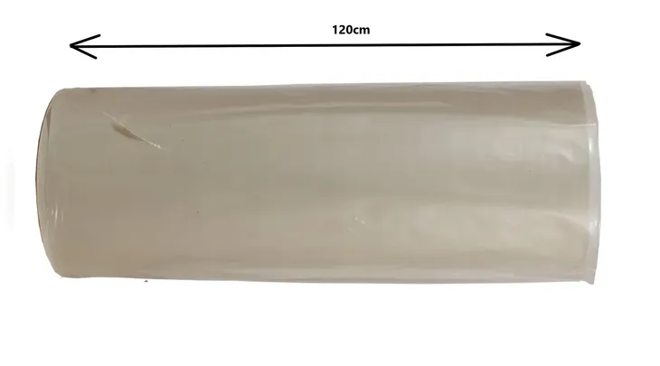 RĘKAW FOLIOWY DUŻY WOREK DO MŁYNKA 120 CM, ROLKA 30KG