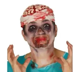 mozg-sztuczny-czapka-zombie-flaki-halloween