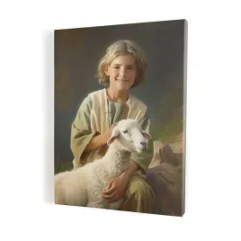 maly-jezus-jako-dobry-pasterz-obraz-na-plotnie-40x60-cm