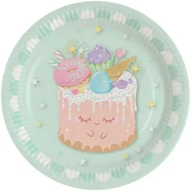 talerzyki-papierowe-crazy-cake-slodki-torcik-amscan-23-cm-8-szt