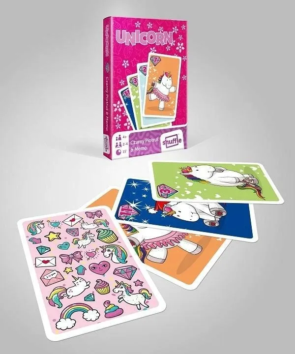 karty-gra-2w1-memory-piotrus-dla-4-latki-karty-nazwa-czarny-piotrusmemo-happy-unicorn-karcianki-dla-dzieci-gry-w-karty-dla-calej-rodziny-zestaw-kart-memory-piotrus-2w1-planszowki-familijne-gra-z-kartami