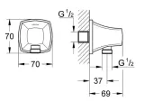 grohe-grandera-przylacze-katowe-scienne-27970000-stan-nowy