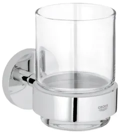 uchwyt-scienny-ze-szklanka-grohe-essentials-chrom-40447001