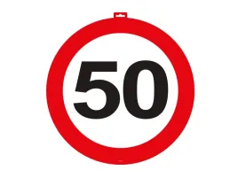 dekoracja-na-drzwi-50-tka-znak-drogowy-urodziny