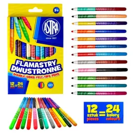 flamastry-dwustronne-astra-24-kolory