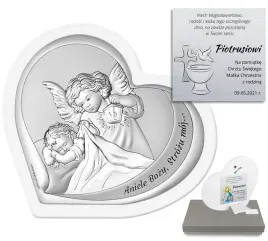 obrazek-srebrny-na-chrzest-z-aniolem-strozem-biala-ramka-serce-grawer-677
