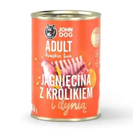john-dog-jagniecina-z-krolikiem-i-dynia-adult-400g