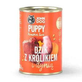 john-dog-dzik-krolik-dynia-puppy-szczeniak-400g