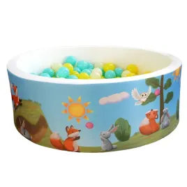 edukacyjny-basen-suchy-90x30-z-kulkami-200-szt-symfony-lis-i-zajac