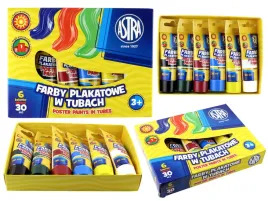 farby-plakatowe-astra-6-kolorow-30ml-w-tubkach