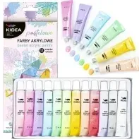 farby-akrylowe-pastelowe-12-tubek-x-12-ml-kidea