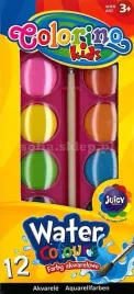 12-kolorow-farby-akwarelowe-colorino-pedzelek