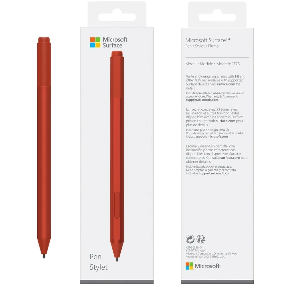 rysik-microsoft-surface-pen-oryginalny-czerwony