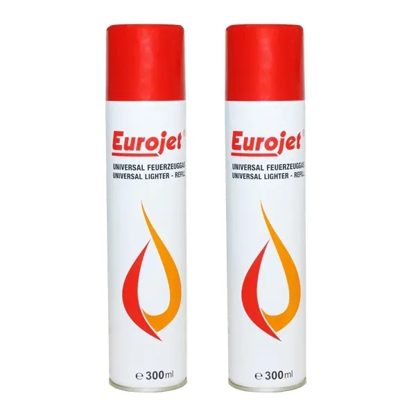 2 x Gaz do zapalniczek Eurojet 300ml