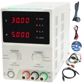 zasilacz-lab-korad-kd3005p-przewody-7-koncowek