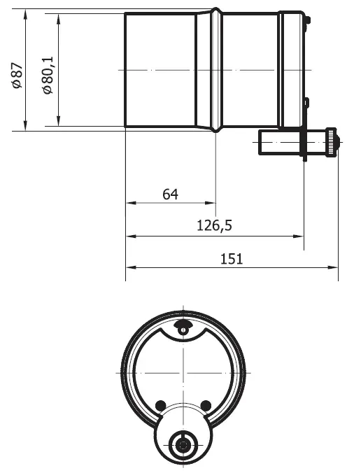 regulator-ciagu-komina-110-mm