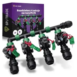 kolektor-rozdzielacz-4-sekcje-elektrozawory-gz-na-rure-pe-fi-25-mm